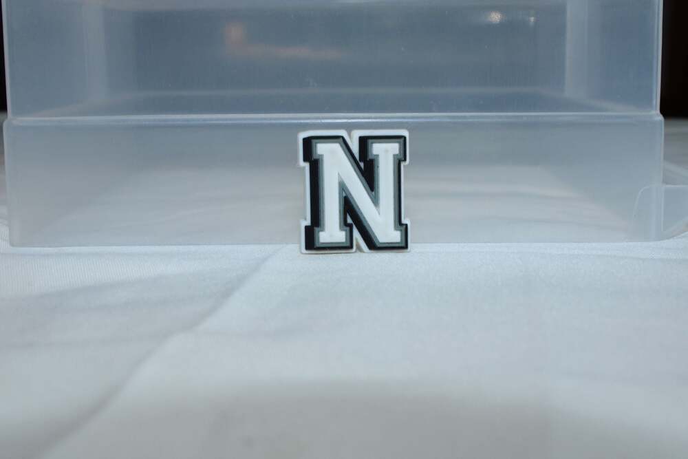 Crocs Jibbitz Letter N Shoe Charm